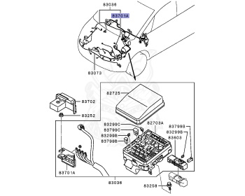 Mitsubishi - Delica D:5 - CV5W - 2007 - LTHHZ2 - 4B12