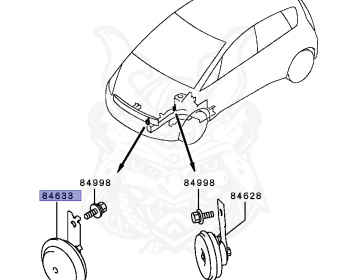 Mitsubishi - Colt - Z21A - 2008 - XSUH1 - 4A90