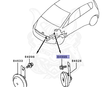 Mitsubishi - Colt - Z25A - 2003 - XSLH3 - 4G19