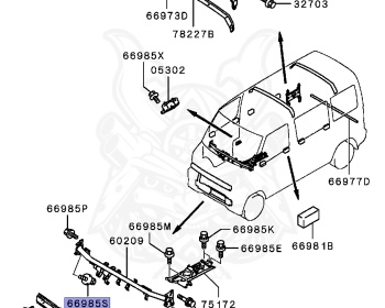 Mitsubishi - Minicab Van MIEV - U68V - 2011 - HLDD - i-MIEV