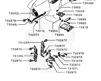 Mitsubishi - Mirage - CK2A - 2000 - SRXM3 - 4G15