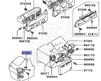 Mitsubishi - Diamante - F17A - 1994 - SRPM2 - 6G72