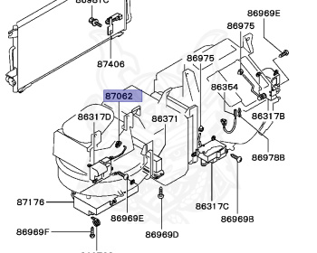 Mitsubishi - Galant - E54A - 1992 - PRGW - 6A12