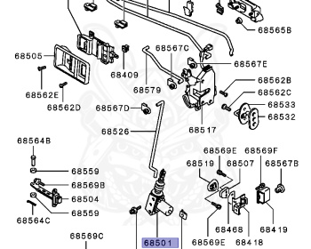 Mitsubishi - Pajero Evolution - V55W - 1994 - GNXH - 6G74