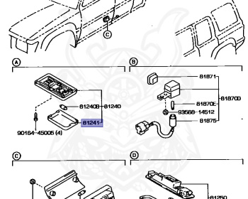 Toyota - Hilux - LN106 - 1990 - SR TYPE - DOUBLE CAB - Manual - 3L
