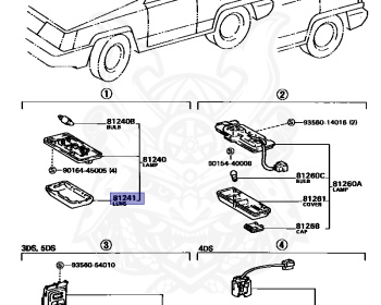 Toyota - Tercel - AL25 - 1989 - EX TYPE - 4 DOOR - Automatic - 3AU