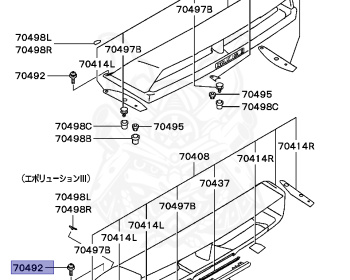 Mitsubishi - Lancer Evolution II - CE9A - 1994 - SNDF - 4G63