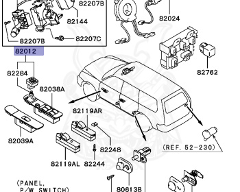 Mitsubishi - Challenger - K99W - 1996 - GYPC - 6G74