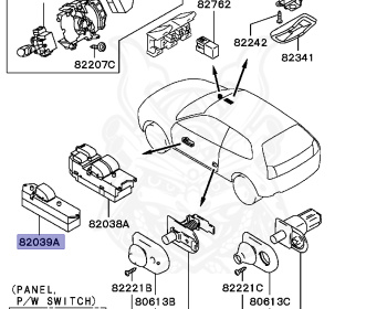 Mitsubishi - Mirage - CJ2A - 2000 - MRXM3 - 4G15