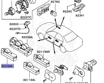 Mitsubishi - Lancer - CK8A - 1998 - PNXT - 4D68