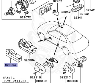 Mitsubishi - Mirage - CJ4A - 2000 - DNGH - 4G92