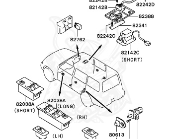 Mitsubishi - Pajero - V43W - 1997 - GRPE - 6G72