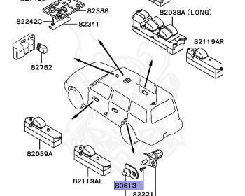 Mitsubishi - Pajero - V46W - 1994 - NXF - 4M40