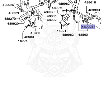 Mitsubishi - Mirage - CJ4A - 1996 - MNDH2 - 4G92