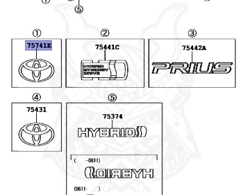 Toyota - Prius - NHW20 - 2011 - S TYPE - HATCHBACK - 1NZFXE