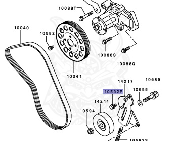 Mitsubishi - Colt - Z25A - 2004 - XSLH7 - 4G19