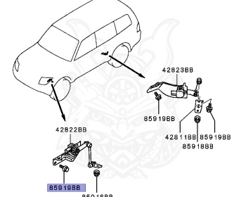 Mitsubishi - Pajero - V93W - 2016 - LNUV2 - 6G72