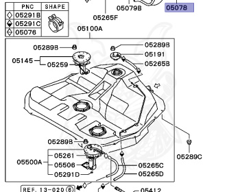 Mitsubishi - Diamante - F34A - 2001 - TRHE - 6A13