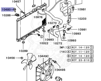 Mitsubishi - Galant - E54A - 1995 - SRGE4 - 6A12