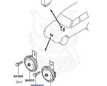 Mitsubishi - Pajero Evolution - V55W - 1991 - GNXH - 6G74