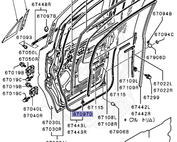 Mitsubishi - Delica - PD8W - 1999 - NSEGF1 - 4M40