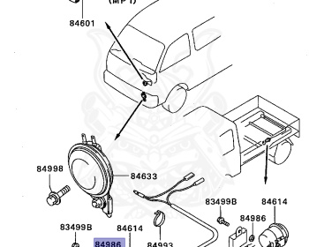 Mitsubishi - Minicab Truck - U42T - 1994 - HFDV5 - 3G83
