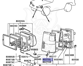 Mitsubishi - Pajero - L049G - 1989 - VMNTD - 4D56