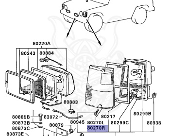 Mitsubishi - Pajero - L049G - 1989 - VMNTD - 4D56