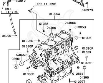 Mitsubishi - Airtrek - CU4W - 2001 - LRMCZ - 4G64