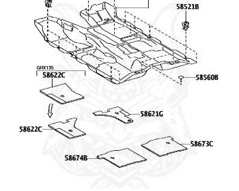Toyota - Mark X - GRX130 - 2019 - 250S TYPE - Automatic - 4GRFSE