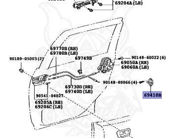 Toyota - Wish - ZNE14G - 2003 - X TYPE - 1ZZFE