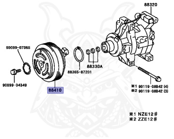 Toyota - Corolla - NZE120 - 2002 - X TYPE - SEDAN - Automatic - 2NZFE