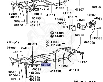 Mitsubishi - Pajero - L049G - 1986 - VRTD7 - 4D56
