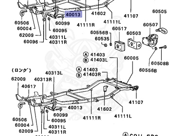 Mitsubishi - Pajero - L149G - 1989 - WMNFX - 4D56