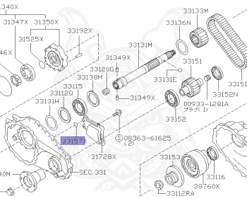 Nissan - Serena - C23 - 1991 - FE TYPE - WAGON(W) - 4 WHEEL DRIVE(4WD) - MANUAL TRANSMISSION(MT) - CD20T