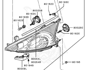 Mitsubishi - Grandis - NA4W - 2004 - LRPY - 4G69