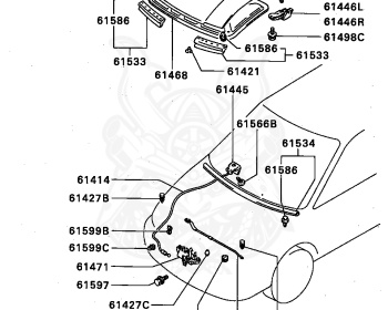 Mitsubishi - RVR - N23WG - 1992 - SNXM - 4G63