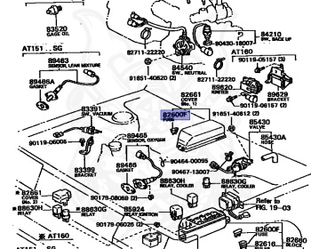 Toyota - Carina - AT150 - 1987 - SE TYPE - 4-DOOR - Manual - 3ALU