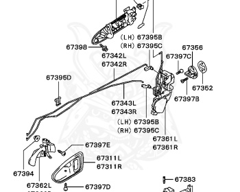 Mitsubishi - FTO - DE3A - 2000 - HYXM4 - 6A12