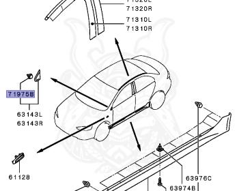 Mitsubishi - Galant Fortis - CY4A - 2009 - STMH1 - 4B11