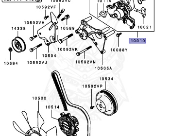 Mitsubishi - Pajero - V43W - 1992 - GRPE - 6G72