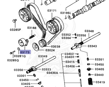Mitsubishi - Galant - E17A - 1983 - SNXEG - 6G71