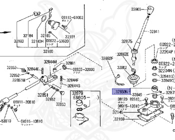 Nissan - Laurel - C32 - 1990 - Grand Extra - HARDTOP(K) - 5 SPEED MANUAL TRANS(F5) - RD28