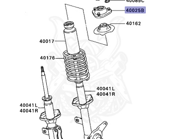 Mitsubishi - Minicab Van - U44V - 1990 - HLNXE - 4A30