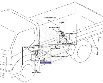 Toyota - Dyna - XZU424 - 2008 - Manual - N04C