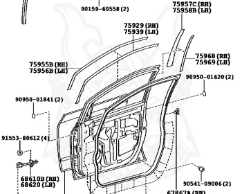 Toyota - Ipsum - ACM21W - 2004 - 240S TYPE - 2AZFE
