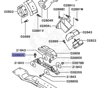 Mitsubishi - Pajero Evolution - V55W - 1994 - GNXH - 6G74