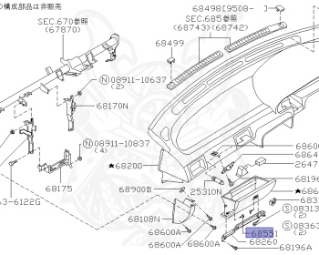 Nissan - Avenir - W10 - 1994 - SI TYPE - WAGON(W) - 2 WHEEL DRIVE(2WD) - AUTOMATIC TRANSMISSION(AT) - CD20T