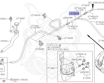 Nissan - Skyline - V35 - 2006 - 350GT - COUPE(C) - 2 WHEEL DRIVE(2WD) - 5 SPEED A/T(AT.F5) - VQ35DE