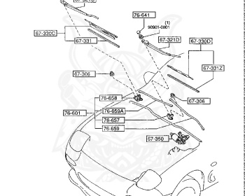 Mazda - RX-7 - FD3S - Jul-1994 - Right hand - 13B-REW